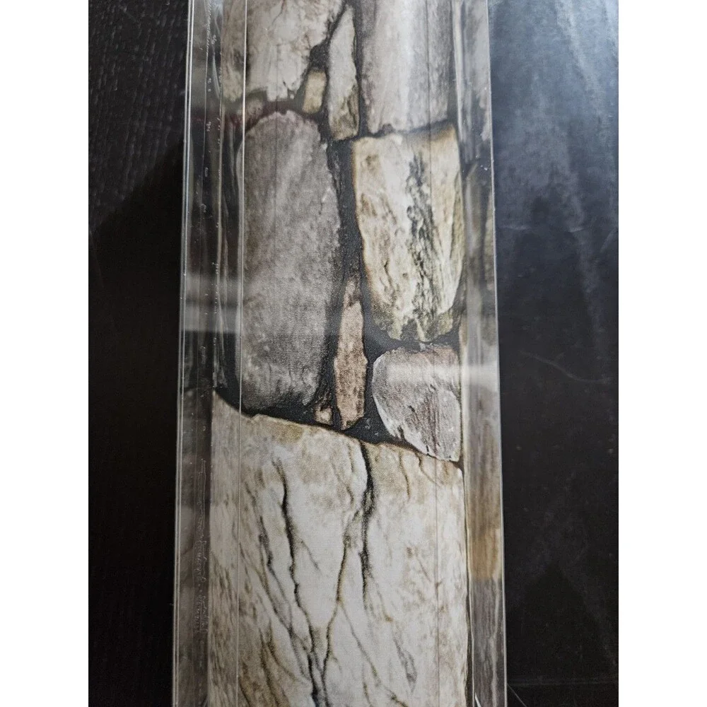 NuWallpaper Hadrian Stone Wall Vinyl Peel & Stick Wallpaper Roll (Covers 30.75